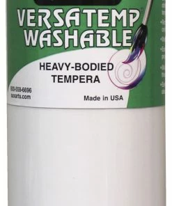Flash Sale π Sax Washable Versatemp Heavy Bodied Tempera Paint, White, Quart π