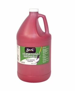 Top 10 π Sax Washable Versatemp Heavy Bodied Tempera Paint, Primary Red, Gallon π