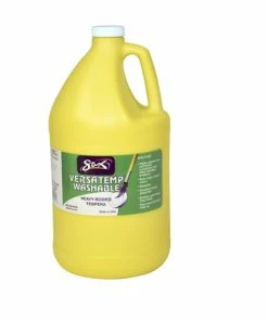 Best deal 🧨 Sax Washable Versatemp Heavy Bodied Tempera Paint, Yellow, Gallon 🔔
