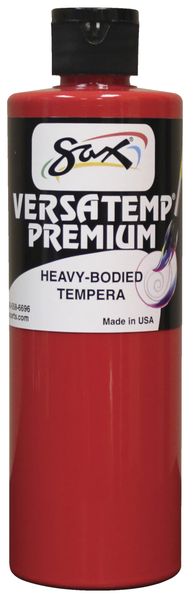 Brand new ๐คฉ Sax Versatemp Premium Heavy-Bodied Tempera Paint, Primary Red, Pint ๐ฏ 3 Brand new ๐คฉ Sax Versatemp Premium Heavy-Bodied Tempera Paint, Primary Red, Pint ๐ฏ