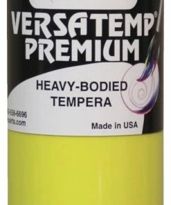 Brand new π₯° Sax Versatemp Premium Heavy-Bodied Tempera Paint, Yellow, Pint β¨