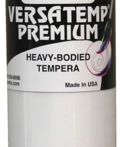 Brand new 𧨠Sax Versatemp Premium Heavy-Bodied Tempera Paint, White, Pint π