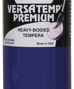 Discount 🎉 Sax Versatemp Premium Heavy-Bodied Tempera Paint, Primary Blue, Quart 🎉