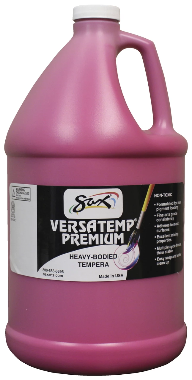 Flash Sale π Sax Versatemp Premium Heavy-Bodied Tempera Paint, Magenta, Gallon π― 3 Flash Sale π Sax Versatemp Premium Heavy-Bodied Tempera Paint, Magenta, Gallon π―