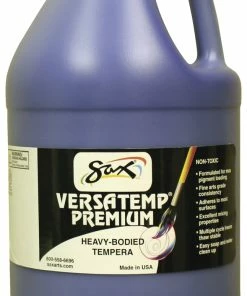Flash Sale π Sax Versatemp Premium Heavy-Bodied Tempera Paint, Primary Blue, Gallon π₯
