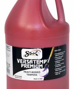 Top 10 π Sax Versatemp Premium Heavy-Bodied Tempera Paint, Primary Red, Gallon π