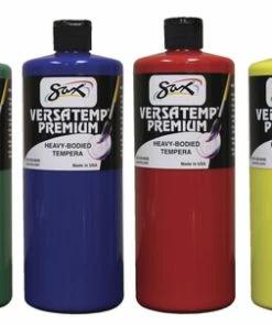 Brand new π₯° Sax Versatemp Premium Heavy-Bodied Tempera, Assorted Colors, Quarts, Set Of 6 π―