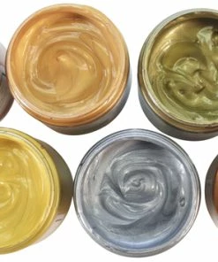 Cheap 🥰 Sax Premium Heavy-Bodied Acrylic Metallics, 8 Ounce Jars, Set Of 6 🤩 -Crayola - shop 1592742 E ecommfullsize