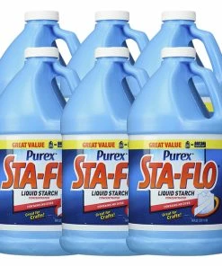 Flash Sale ❤️ Purex Sta-Flo Liquid Starch, 64 Ounces, Pack Of 6 😉