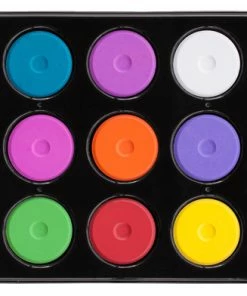 Best Sale 🔥 Jack Richeson Mini Tempera Cakes With Tray, Assorted Colors, Set Of 15 ⌛