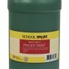 Deals 😉 School Smart Washable Finger Paint, Green, 1 Quart 🤩 -Crayola - shop 2002430 ecommfullsize