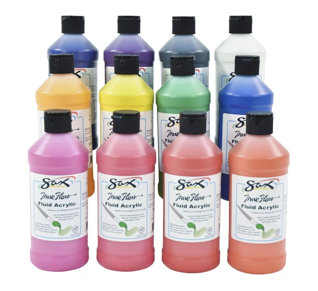 Coupon π Sax True Flow Fluid Acrylic Paint, Assorted Colors, Pints, Set Of 12 π₯° 3 Coupon π Sax True Flow Fluid Acrylic Paint, Assorted Colors, Pints, Set Of 12 π₯°