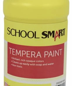 New 🎁 School Smart Tempera Paint, Pint, Yellow ⭐