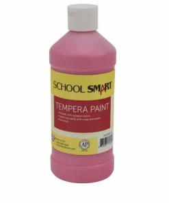 Best Sale ✔️ School Smart Tempera Paint, Pint, Pink ✔️