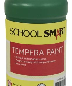 Cheap 🔔 School Smart Tempera Paint, Pint, Green 😉