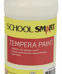 Best deal 🧨 School Smart Tempera Paint, Pint, White 👏