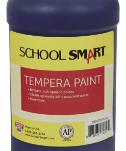 Cheapest ⭐ School Smart Tempera Paint, Quart, Purple ⭐