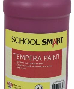 Cheapest 👍 School Smart Tempera Paint, Quart, Magenta ❤️