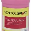 Best Sale ❤️ School Smart Tempera Paint, Quart, Pink 🔔