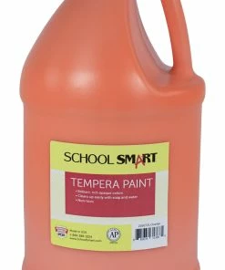 Best Sale ⌛ School Smart Tempera Paint, Gallon, Orange 🔥