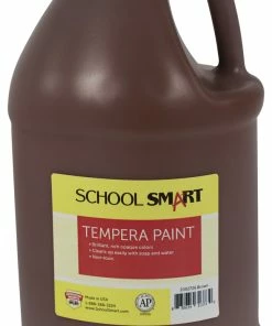 Cheap 😉 School Smart Tempera Paint, Gallon, Brown 😀