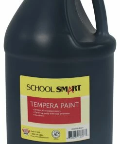 Best deal 🔔 School Smart Tempera Paint, Gallon, Black 🔔