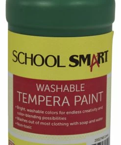 Best reviews of 🥰 School Smart Washable Tempera Paint, Pint, Green 👍