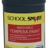 Buy 🥰 School Smart Washable Tempera Paint, Quart, Black 😉