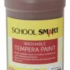 New 🌟 School Smart Washable Tempera Paint, Quart, Brown ✔️ -Crayola - shop 2002758 ecommfullsize
