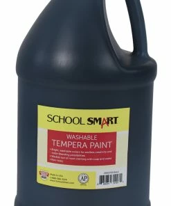Promo 🔔 School Smart Washable Tempera Paint, Gallon, Black 🔔