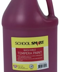 Best Pirce 👏 School Smart Washable Tempera Paint, Gallon, Magenta ⭐