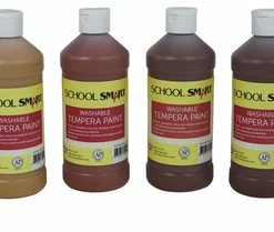 Discount 😍 School Smart Washable Tempera Paint Set, Assorted Multicultural Colors, Pint Set Of 8 ❤️ -Crayola - shop 2002802 A ecommfullsize