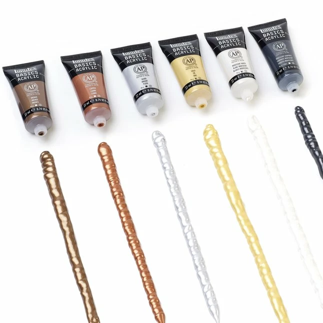 Best deal π Liquitex BASICS Acrylic Paint, Iridescent Metallics, 22 Milliliters, Set Of 6 π€© 4 Best deal π Liquitex BASICS Acrylic Paint, Iridescent Metallics, 22 Milliliters, Set Of 6 π€© - Image 2