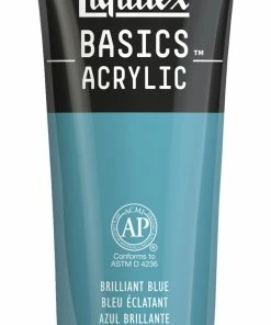 Best deal π Liquitex BASICS Acrylic Paint, 4 Ounces, Brilliant Blue π