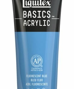 Best reviews of ⭐ Liquitex BASICS Acrylic Paint, 4 Ounces, Fluorescent Blue 🔥