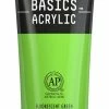 New 👏 Liquitex BASICS Acrylic Paint, 4 Ounces, Fluorescent Green 👏 -Crayola - shop 2003879 ecommfullsize