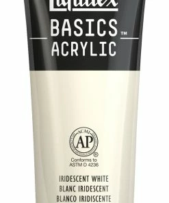 Hot Sale π₯ Liquitex BASICS Acrylic Paint, 4 Ounces, Iridescent White π