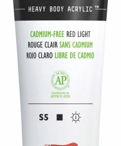 Best Pirce 🧨 Liquitex Heavy Body Acrylic Paint, Cadmium Free Red Light, 4.65 Ounce Tube ❤️