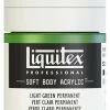 Best reviews of ⌛ Liquitex Soft Body Acrylic Paint, 2 Ounces, Light Green Permanent 😍