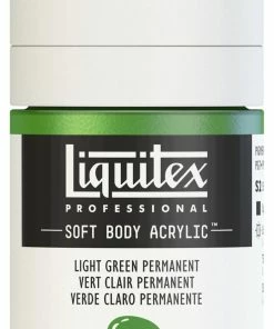 Best reviews of ⌛ Liquitex Soft Body Acrylic Paint, 2 Ounces, Light Green Permanent 😍