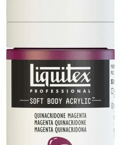 Best Sale 🎁 Liquitex Soft Body Acrylic Paint, 2 Ounces, Quinacridone Magenta 😀
