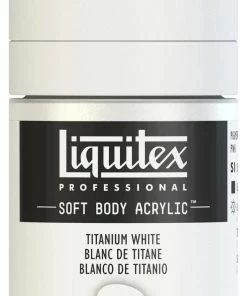 Outlet 👍 Liquitex Soft Body Acrylic Paint, 2 Ounces, Titanium White 🔥