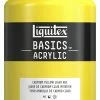 New 🔥 Liquitex BASICS Acrylic Paint, 14 Ounce Jar, Cadmium Yellow Light Hue 👏 -Crayola - shop 2004691 ecommfullsize