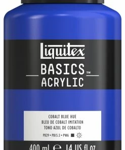 Best Sale 🔥 Liquitex BASICS Acrylic Paint, 14 Ounce Jar, Cobalt Blue Hue 😉