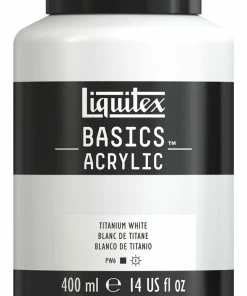 Hot Sale β¨ Liquitex BASICS Acrylic Paint, 14 Ounce Jar, Titanium White π―