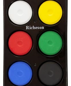 Flash Sale 🎁 Jack Richeson Small Tempera Cakes With Tray, Assorted Primary Color, Set Of 6 😍