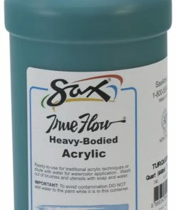 Top 10 π Sax True Flow Heavy Body Acrylic Paint, Quart, Turquoise β€οΈ