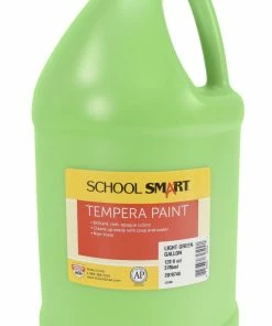Outlet 🔥 School Smart Tempera Paint, Gallon, Light Green 🌟