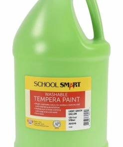 Buy 🤩 School Smart Washable Tempera Paint, Gallon, Light Green 😍