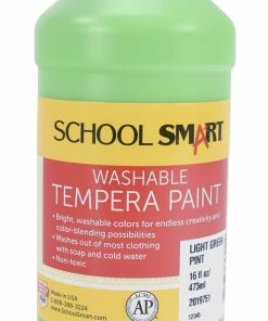 Top 10 βοΈ School Smart Washable Tempera Paint, Pint, Light Green π